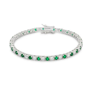 Evergreen Tennis Bracelet