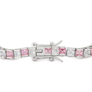 Valentine Cubic Zirconia Tennis Bracelet