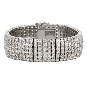 Cubic Zirconia Elegance Formal Bracelet