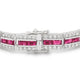 Balboa Red Cubic Zirconia Bracelet