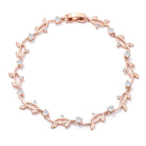 Rose Gold Vine Bracelet