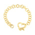 Golden Heart Bracelet