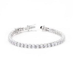 Clear Cubic Zirconia Tennis Bracelet