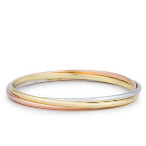 Tri-Hoop Bangle