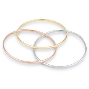 Tri-Hoop Bangle