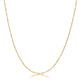 16 Inch Gold Twisted Fashion Chain