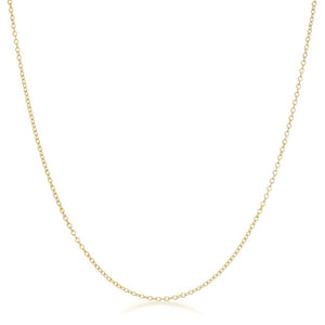 Delicate Gold Link Chain