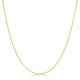 18 Inch Golden Snake Chain