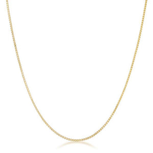 Golden Rolo Chain - 1mm