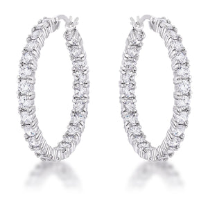 Eternity Hoop Earrings