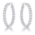 Eternity Hoop Earrings