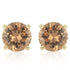 Simple Champagne Cubic Zirconia Studs