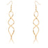 Golden Twist Earrings