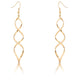 Golden Twist Earrings