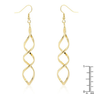 Golden Twist Earrings