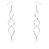 Silver Twist Earrings