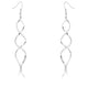 Silver Twist Earrings