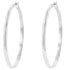 Classic Hoop (Rhodium Plated)