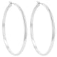 Classic Hoop (Rhodium Plated)