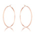 55mm Rose Gold Plated Classic Hoop Earrings