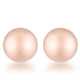 Julia Rose Gold Sphere Stud Earrings