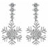 Snowflake Drop Earrings