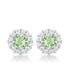 Bella Bridal Earrings in Peridot