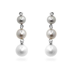 Multicolor Pearl Earrings