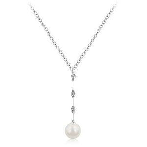 Pearl and Diamond Necklace in Set