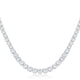 Graduated Cubic Zirconia Necklace