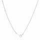 Arianna Rhodium Stainless Steel Arrow Necklace