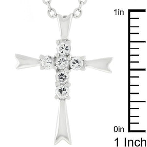 Coupled Cross Pendant