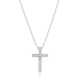 Cubic Zirconia Bling Cross Pendant