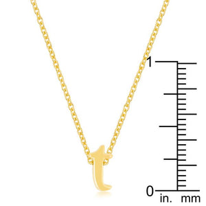 Golden Initial T Pendant