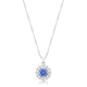Bella Bridal Pendant in Light Purple