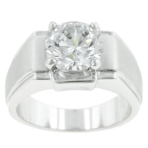 Regal Mens Cubic Zirconia Ring