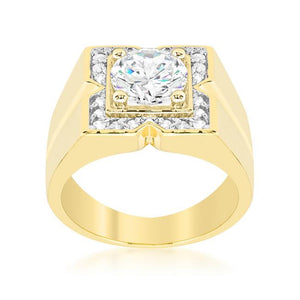 Regal Golden Mens Ring