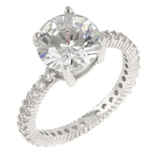 Queen Anne Clear Ring