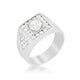 Brilliant Mens Cubic Zirconia Ring