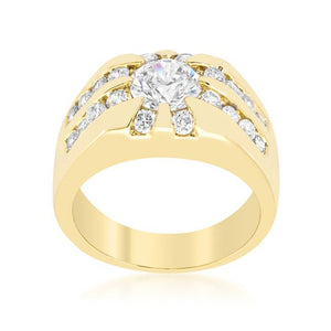 Cubic Zirconia Sunrise Ring