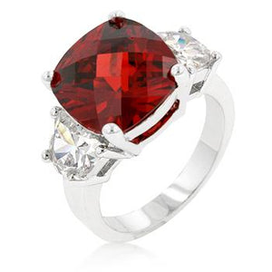 Garnet Triplet Ring