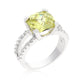 Fabulous Peridot Engagement Ring