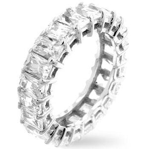 Radiant Cut Eternity Band