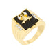 3-Stone Shriners Mens Ring