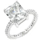 Radiant Cut Engagement Ring