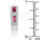 Ruby Red Bezel Eternity Band