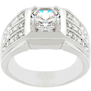 Rock Solid Cubic Zirconia Ring