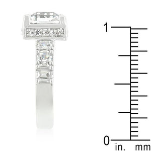 Asscher Cut Engagement Ring