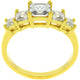 5-Stone Anniversary Ring in Goldtone
