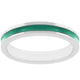 Green Enamel Eternity Ring